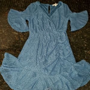 mi ami Lacy Dressy Dress! Jr size xs